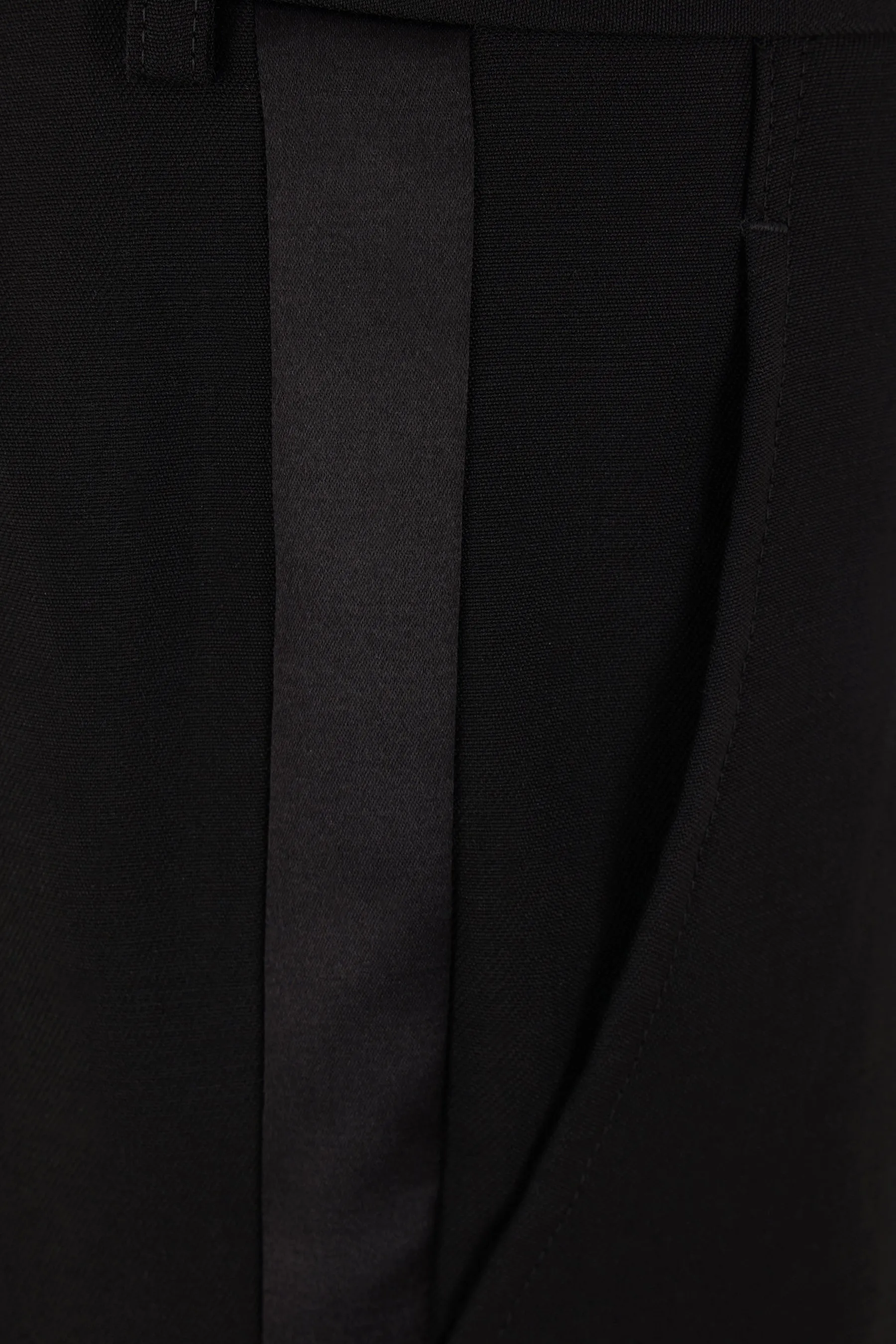 mohair wool tuxedo trousers