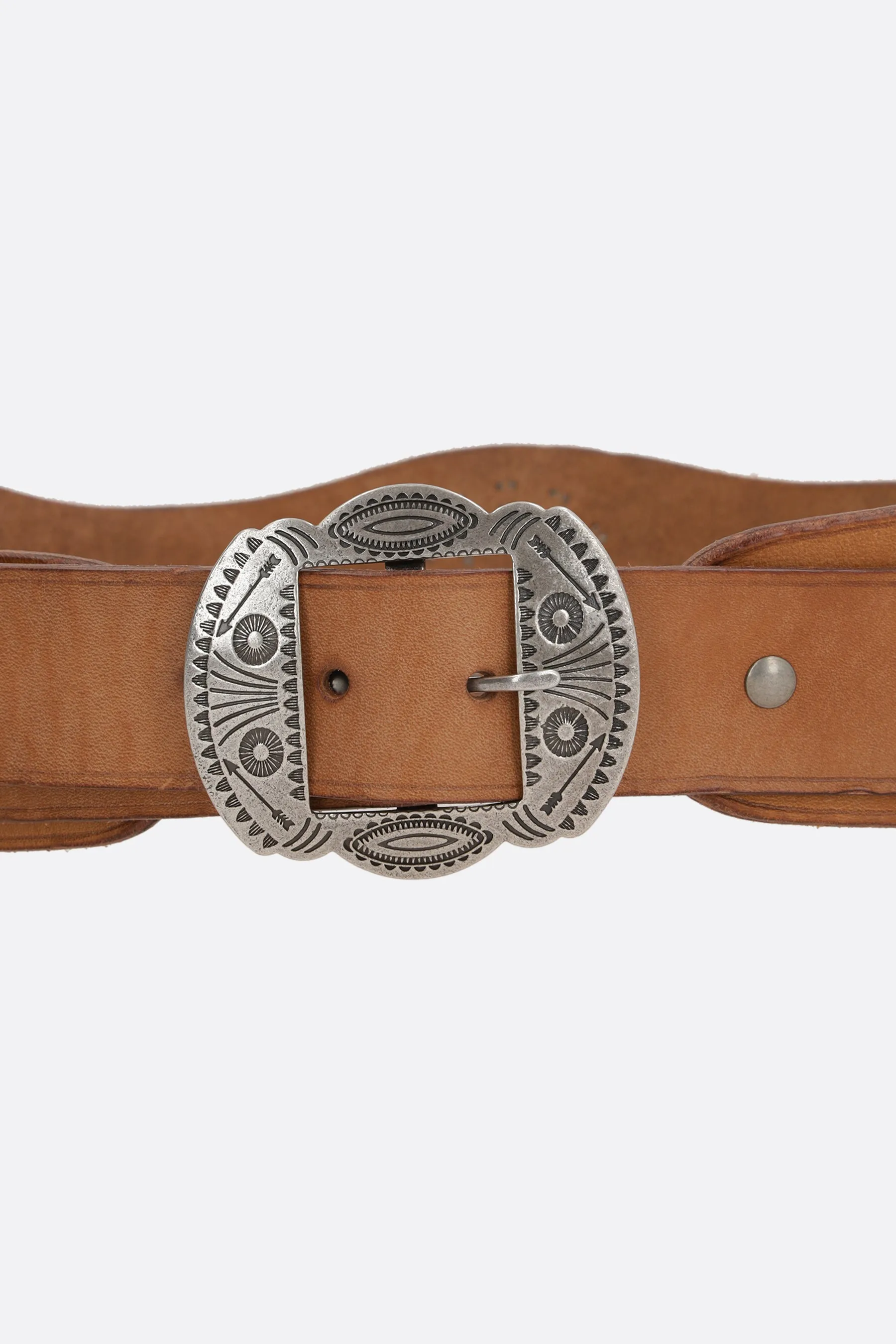 Monterey belt in leather