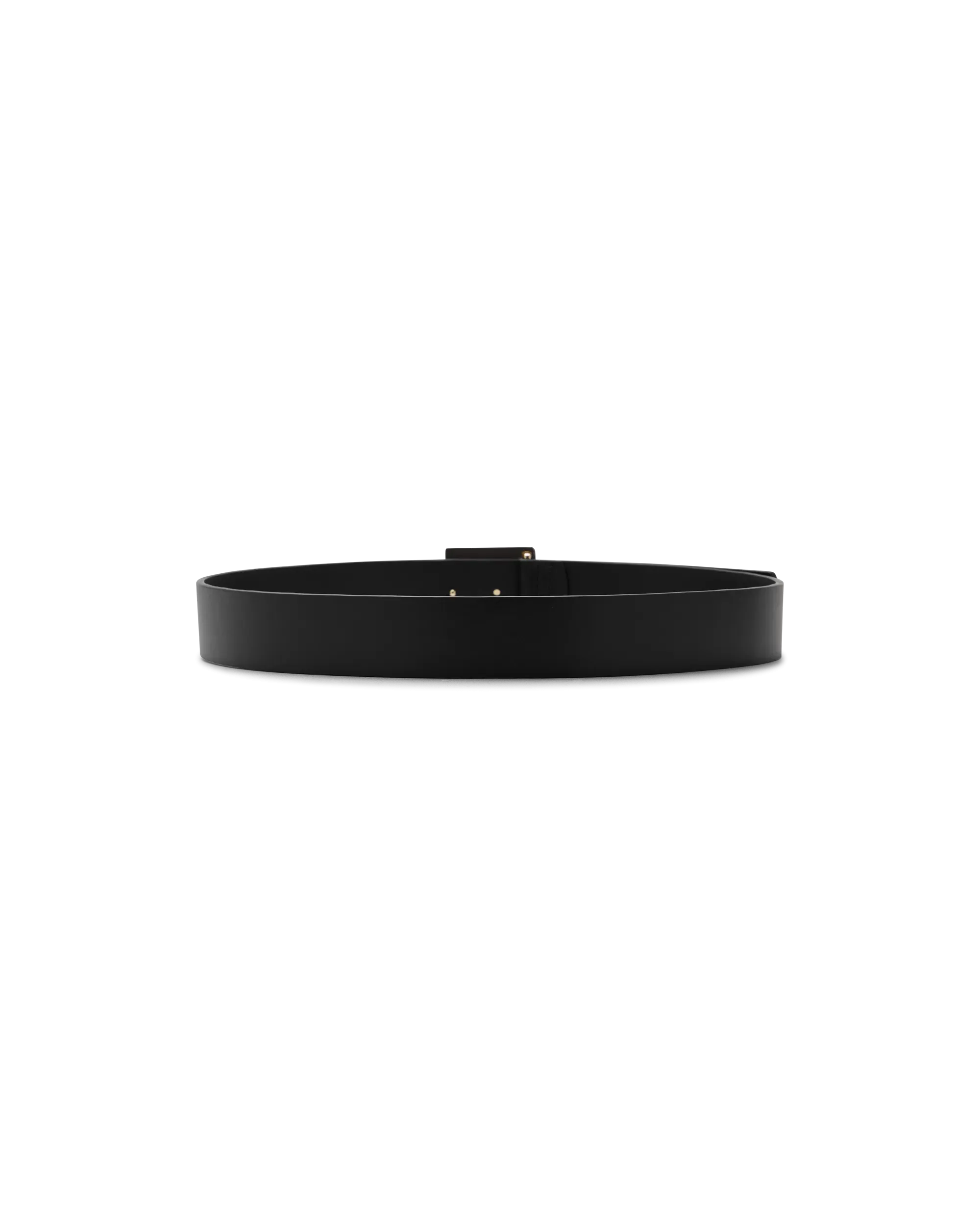 Moose Knuckles Large Logo Belt Gold