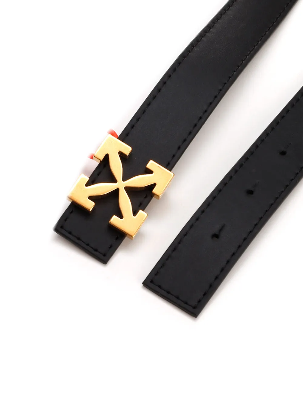 Off-White Arrows Logo Plaque Belt