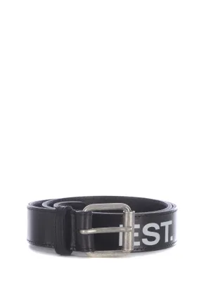Philosophy Di Lorenzo Serafini Logo Printed Belt