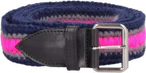 Philosophy Di Lorenzo Serafini Striped Woven Belt