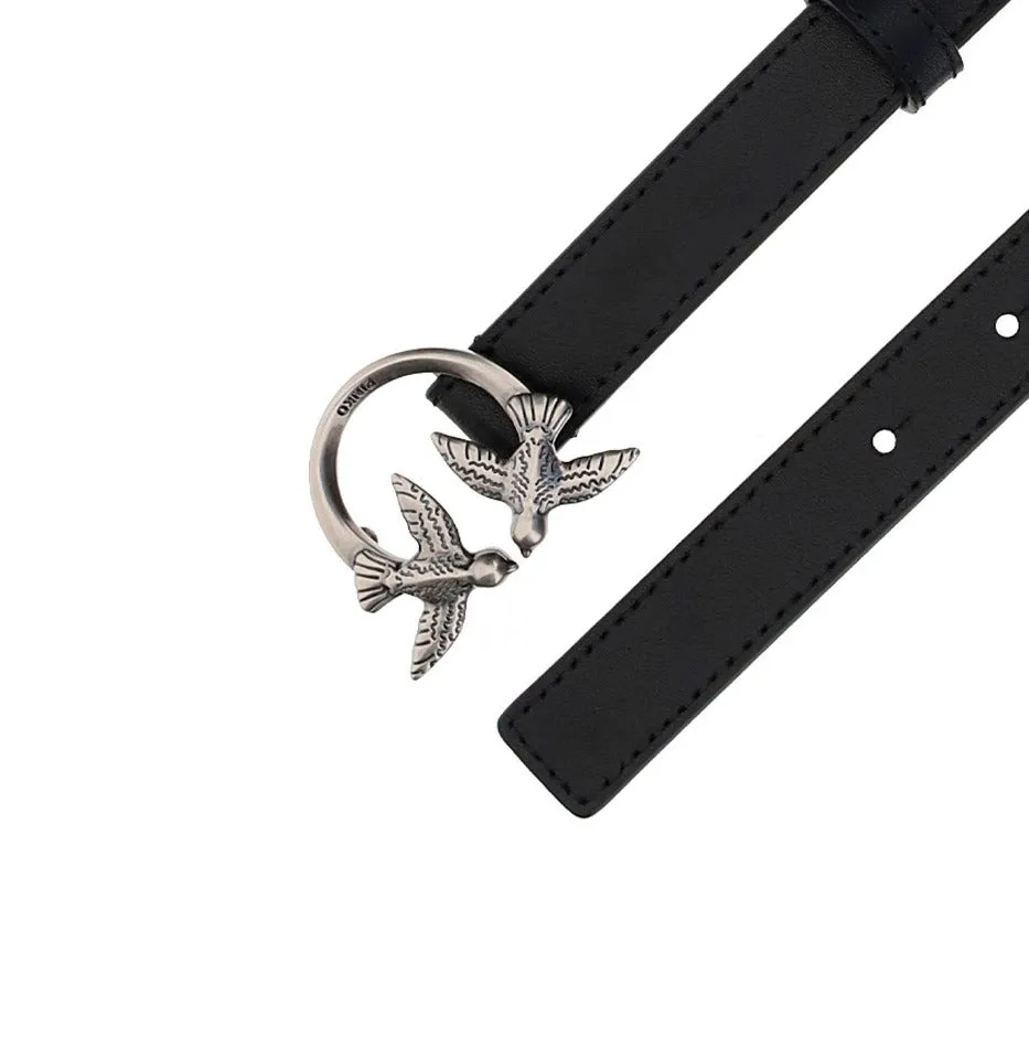 Pinko Love Bird Buckle Belt
