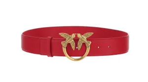 Pinko Love Birds Buckle Belt