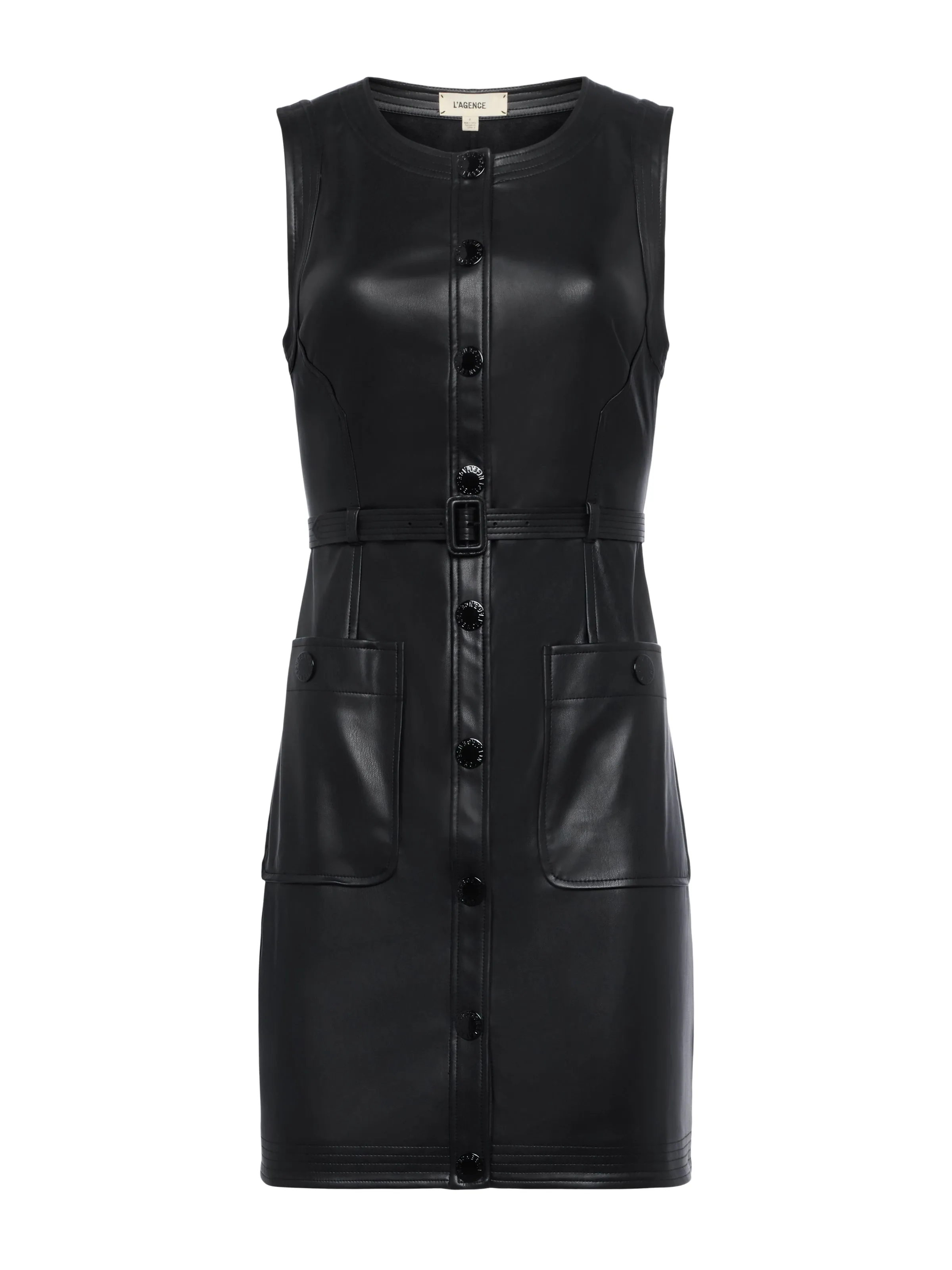 Ronin Vegan Leather Dress