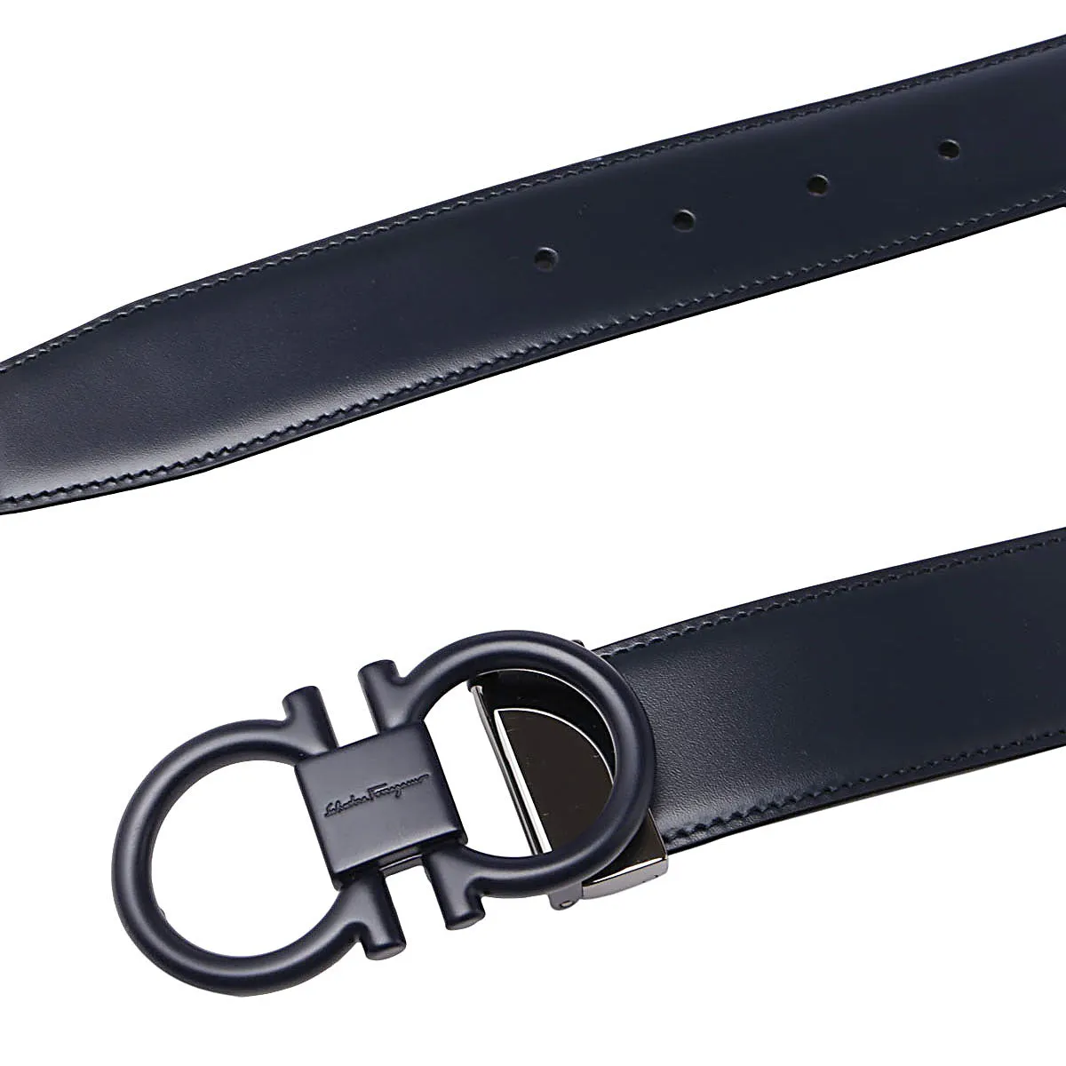 Salvatore Ferragamo Gancini Buckle Reversible Belt
