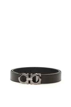 Salvatore Ferragamo Gancini Reversible Buckle Belt