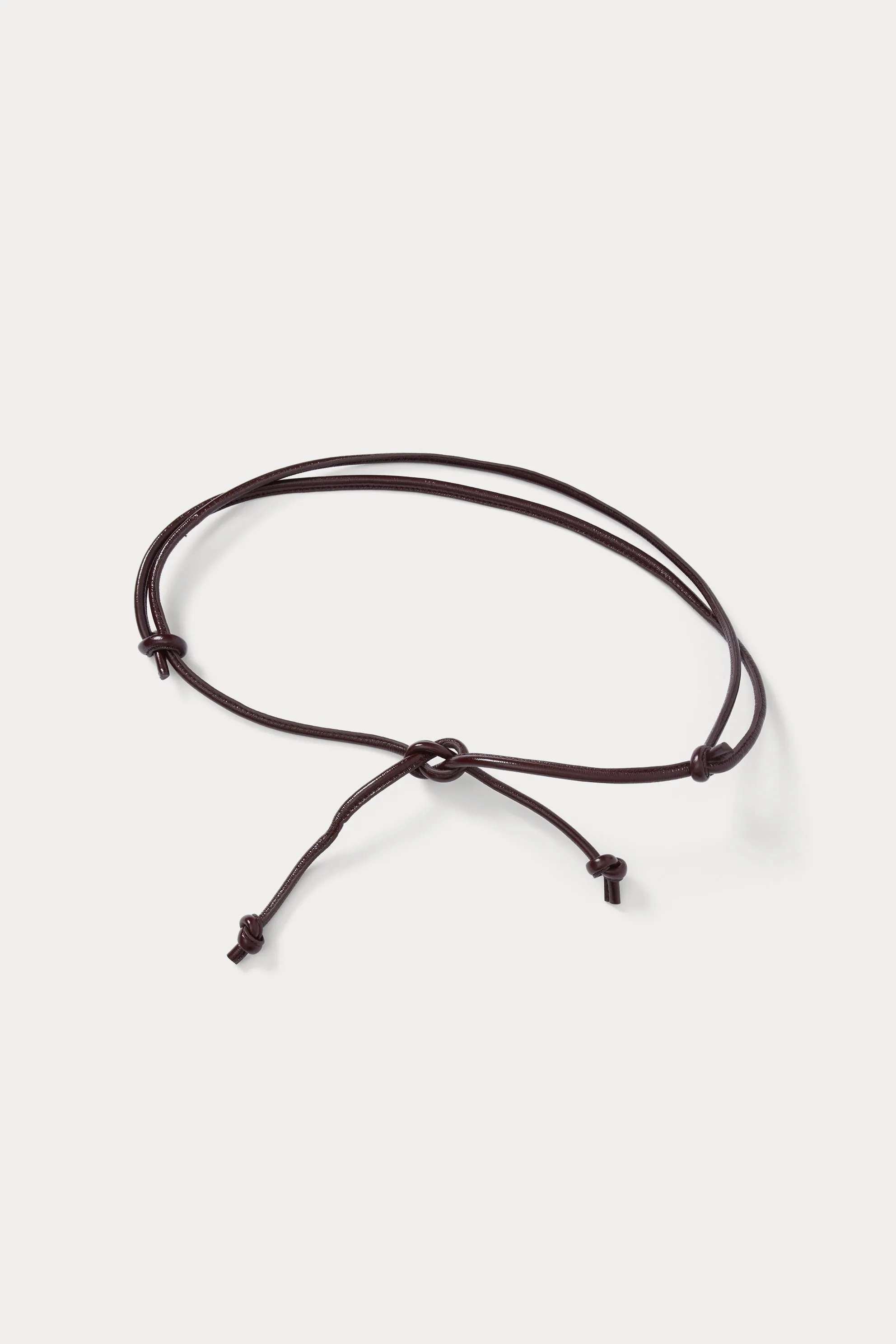 Skinny Tubular Tie Belt (Waist)
