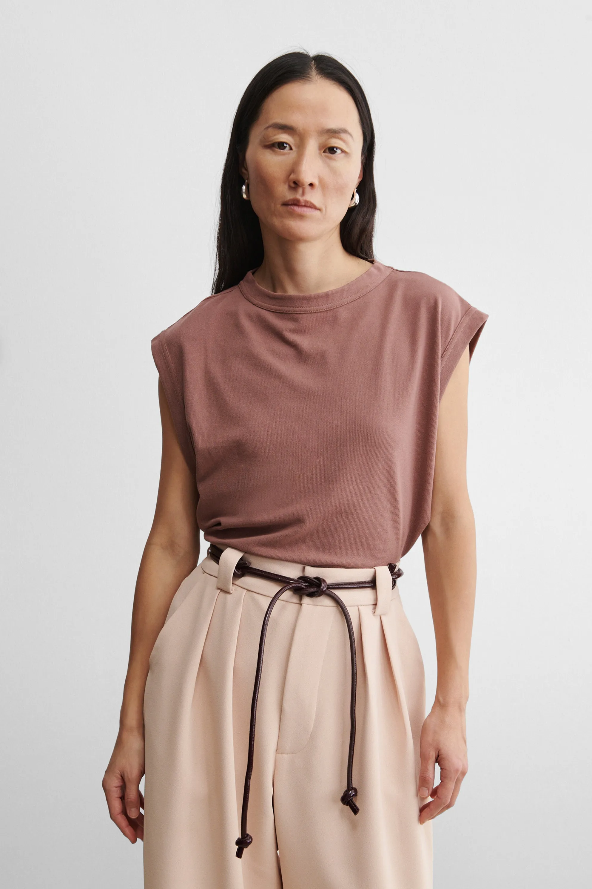 Skinny Tubular Tie Belt (Waist)