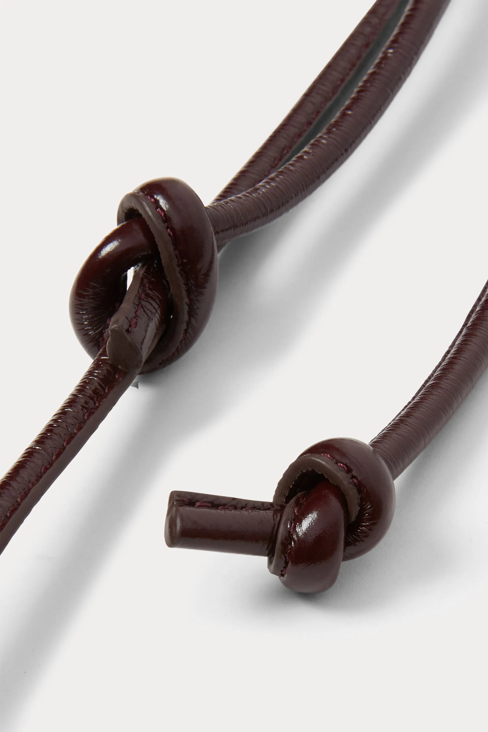 Skinny Tubular Tie Belt (Waist)