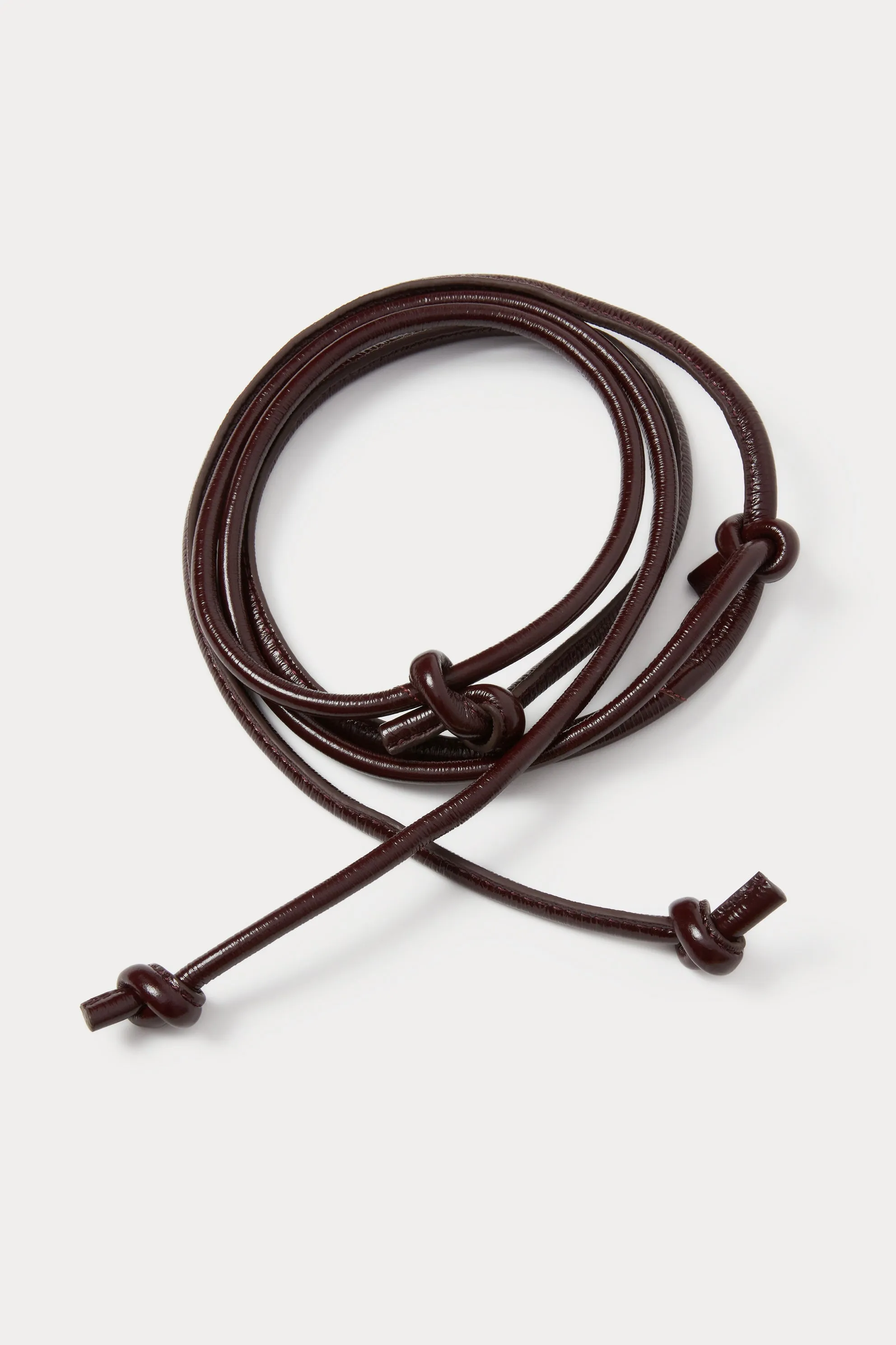 Skinny Tubular Tie Belt (Waist)