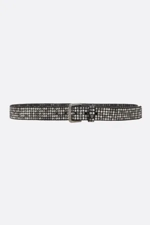 studded leather belt