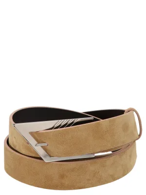 The Attico Pointed Buckle Belt