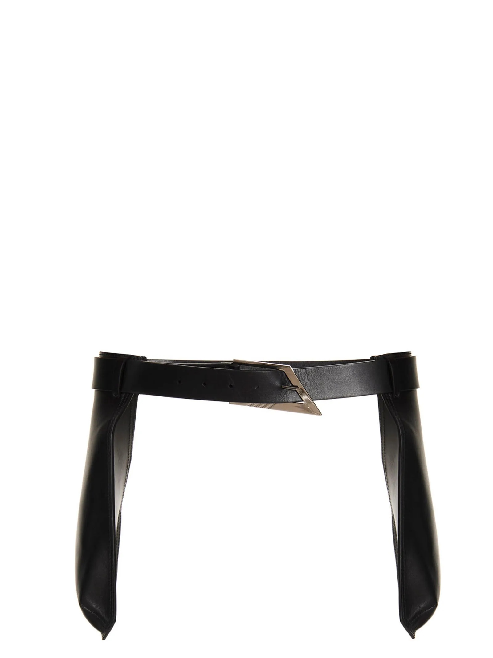 The Attico Pointed Buckle Belt
