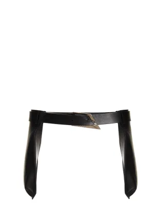 The Attico Pointed Buckle Belt