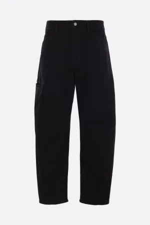 Twisted Workwear trousers in denim