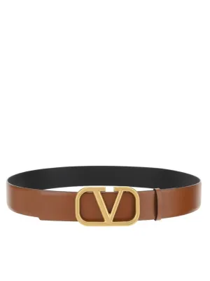 Valentino VLogo Buckle Belt