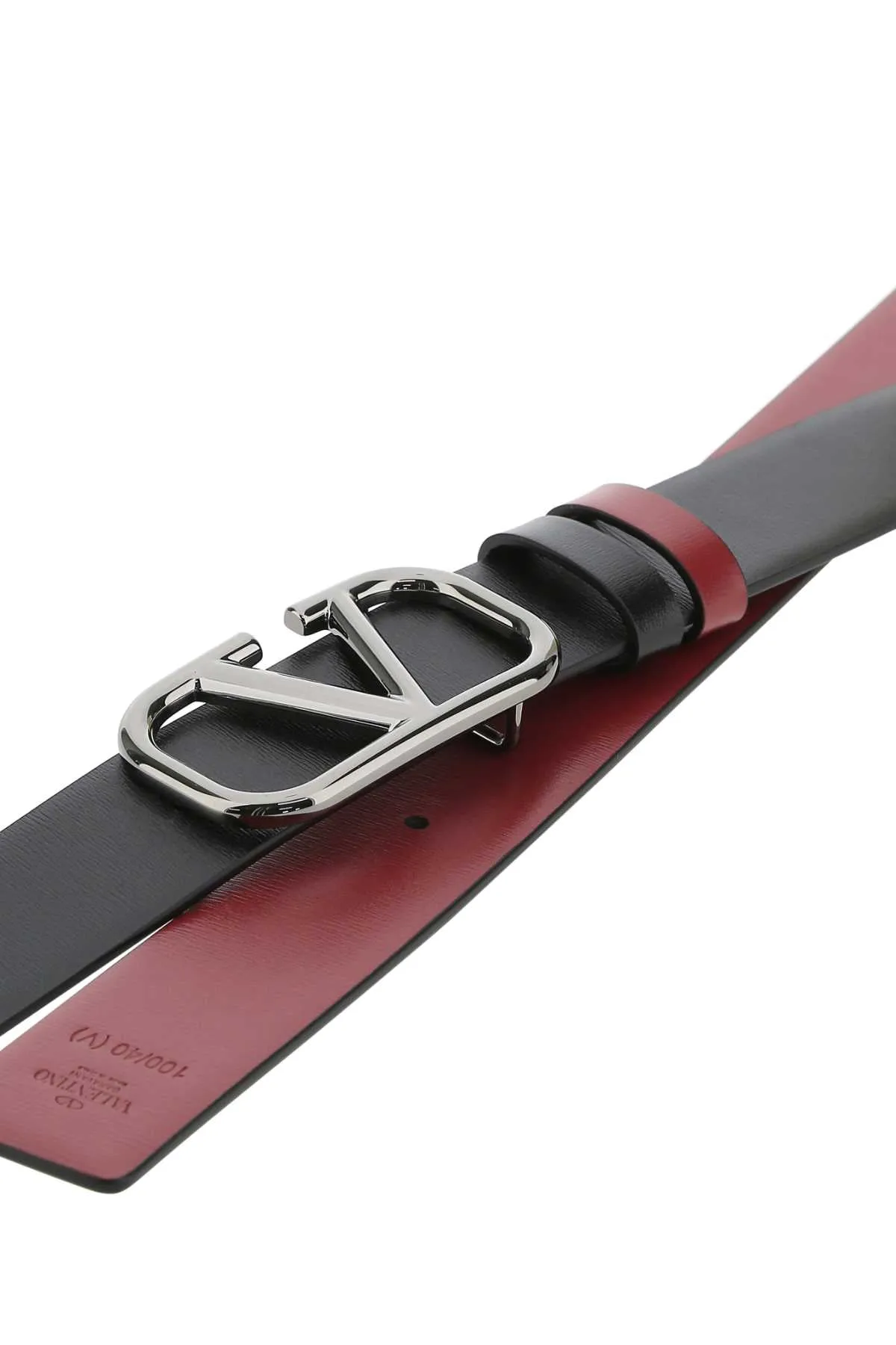 Valentino VLogo Buckle Belt