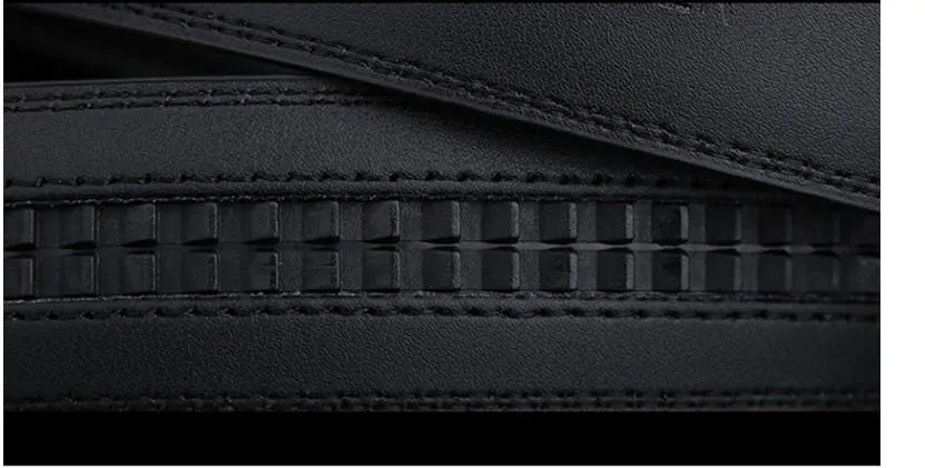 West Louis™ Cowskin Genuine Luxury Leather Belt