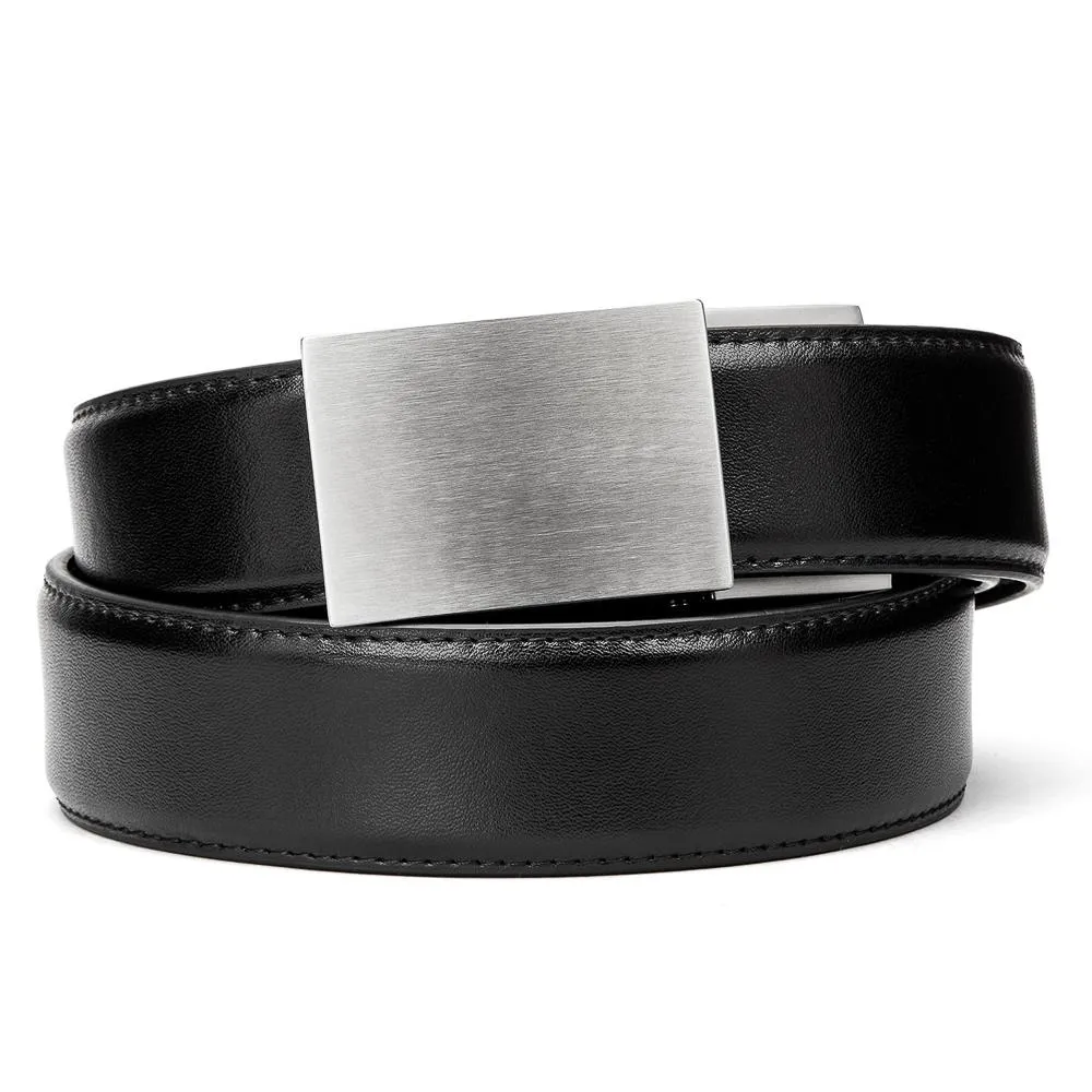 X SERIES BUCKLE  | BLACK ARMORTEK LEATHER GUN BELT 1.5"