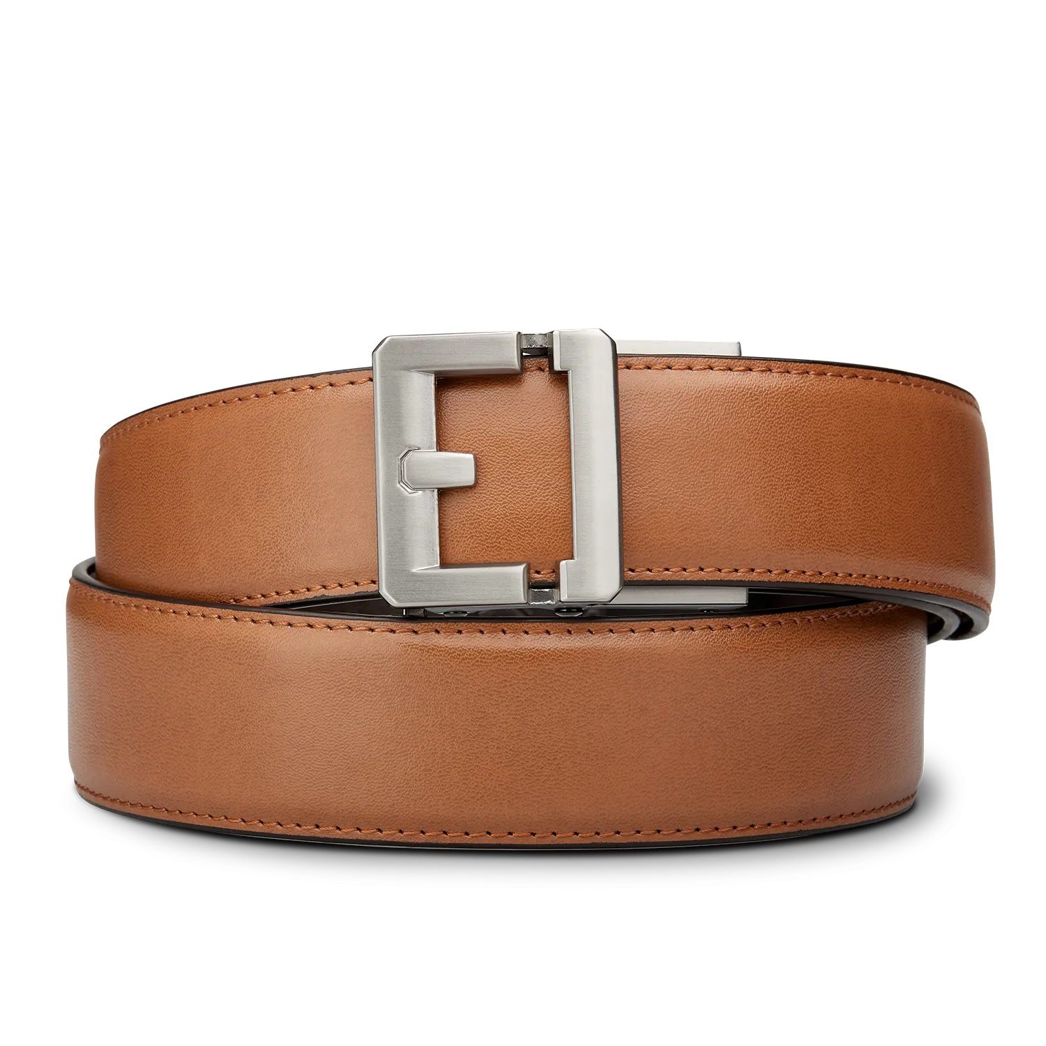 X SERIES BUCKLE  | TAN ARMORTEK LEATHER GUN BELT 1.5"