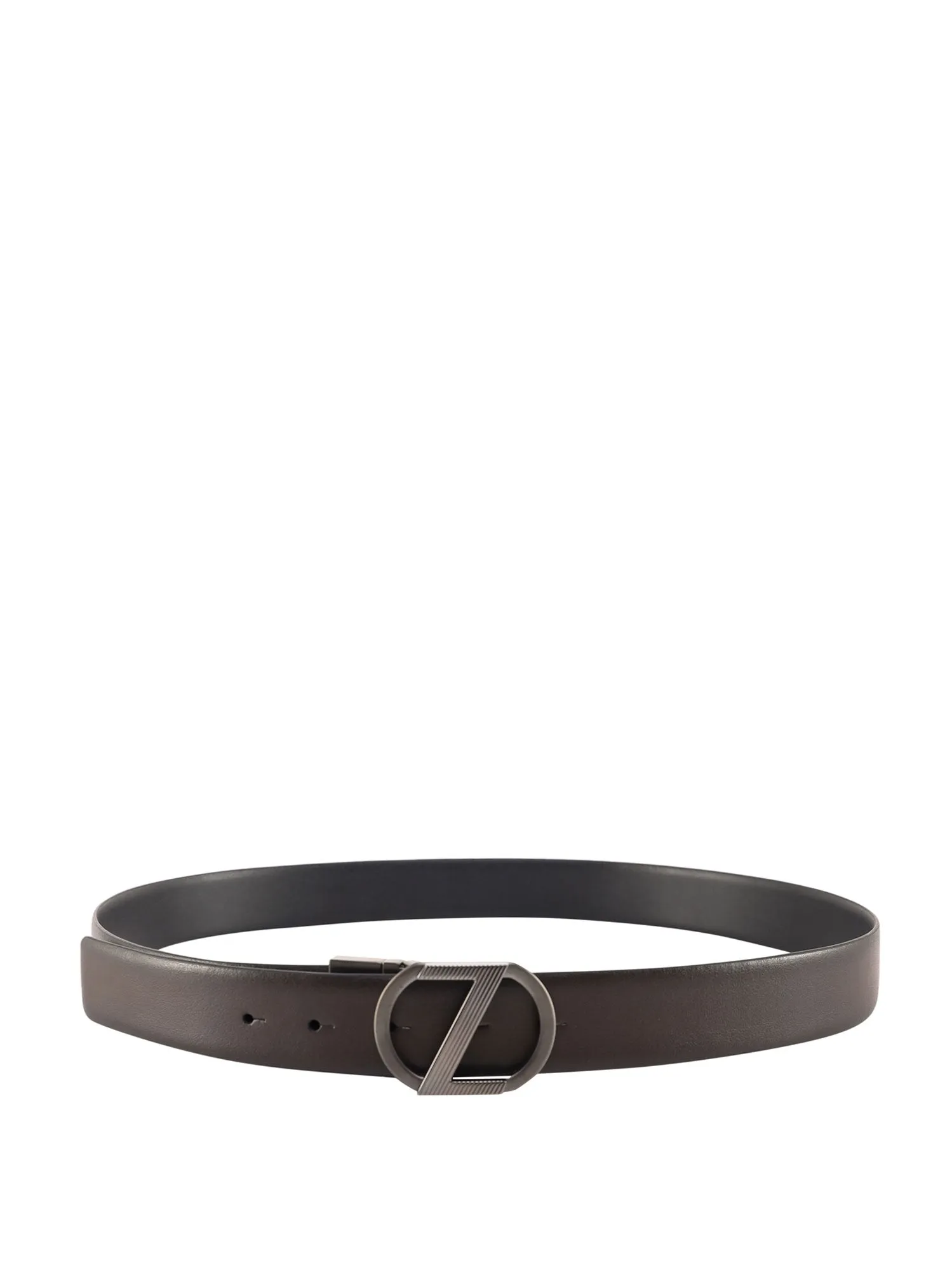 Z Zegna Reversible Logo Buckle Belt