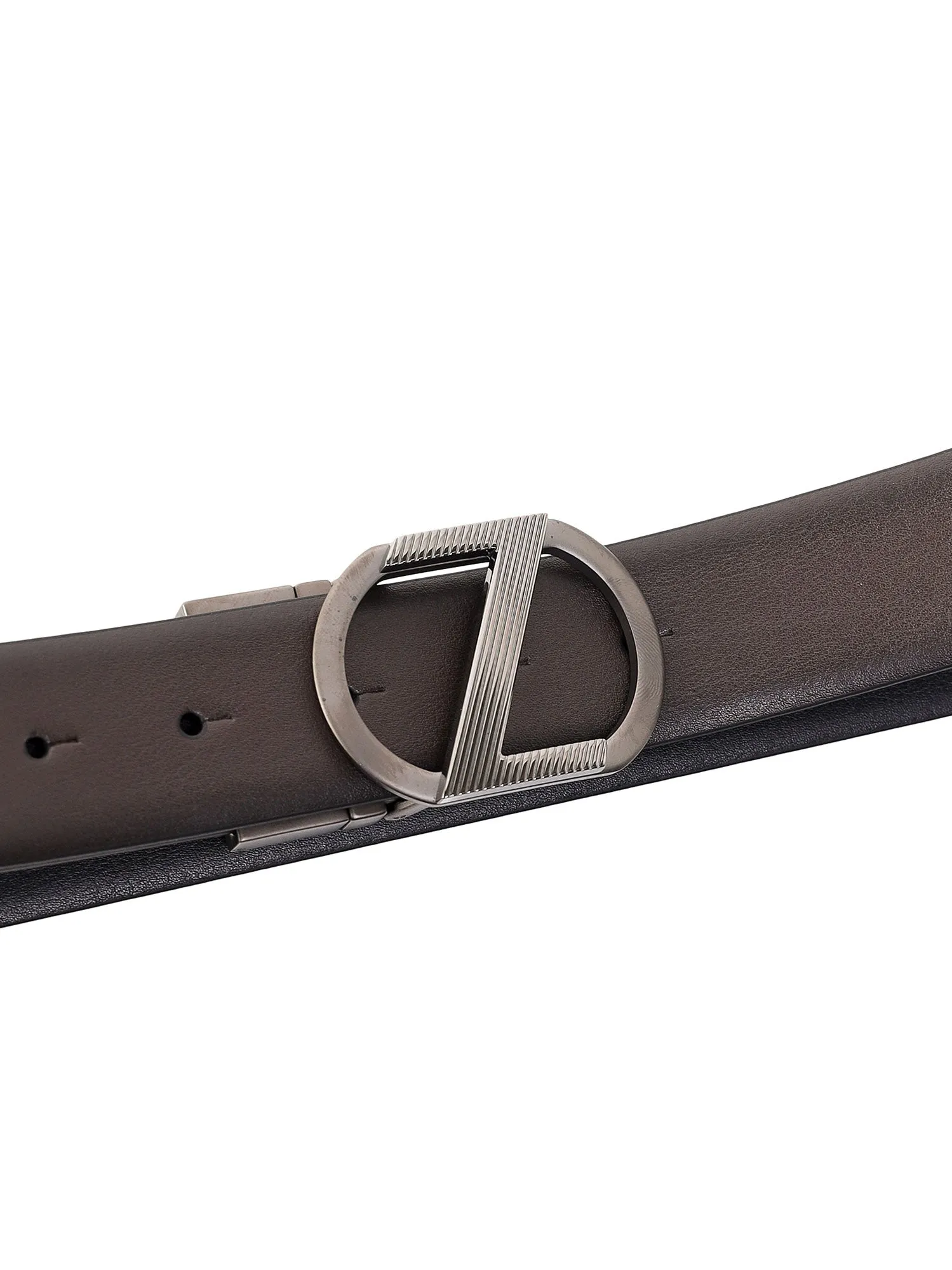 Z Zegna Reversible Logo Buckle Belt